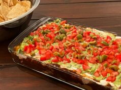 Hice una receta de salsa de 7 capas con Rachael Ray; Fácil y delicioso
| Food,food,celebrity-chef,celebrity-chefs,rachael-ray,dip,super-bowl,game-day,appetizer,review,freelancer,freelancer-le Hice una receta de salsa de 7 capas con Rachael Ray; Fácil y delicioso
| Food,food,celebrity-chef,celebrity-chefs,rachael-ray,dip,super-bowl,game-day,appetizer,review,freelancer,freelancer-le