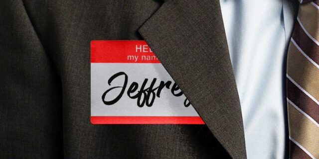 ¿Alguien podría llamar a su hijo Jeffrey? En realidad no, pero Jeff podría estar bien.

 | Health,alyssa-powell,bi-illustration,freelancer-le,feature,features,name,jeff-bezos,names