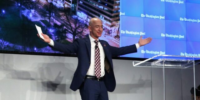Una visión privilegiada del tiempo de Jeff Bezos en el Washington Post

 | Media,technology,newspapers,washington-post,jeff-bezos,erik-wemple,internet,advertising,amazon