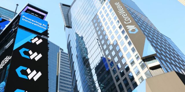 CoreWeave dice que Nvidia apoya la financiación de centros de datos

 | Finance,Tech,Real Estate,AI,exclusive,core-weave,nvidia,morgan-stanley,data-centers,blue-owl,mufg,ai-infrastructure,artificial-intelligence,limited-synd,finance