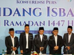 PB Al Washliyah: Determinación de 1 Shawwal potencialmente diferente
| PB Al Washliyah: Determinación de 1 Shawwal potencialmente diferente
|