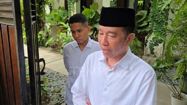 Discutiendo sobre las condiciones geopolíticas, Jokowi llega al palacio esta noche

 | 