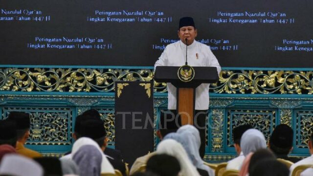 Prabowo: Indonesia no participa en los asuntos internos de otros países

 | 