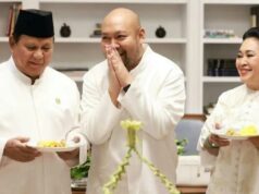 Didit Prabowo recibe una sorpresa de cumpleaños de Megawati-Puan
| Didit Prabowo recibe una sorpresa de cumpleaños de Megawati-Puan
|