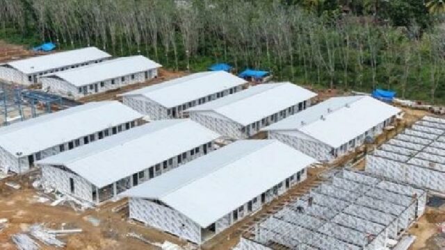 El grupo de trabajo de PRR acelera la construcción de Huntara, 84% completada antes del Eid

 | 