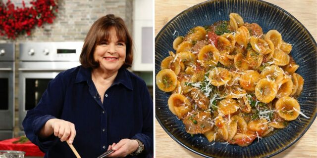 Hice pasta Orecchiette de Ina Garten con brócoli rabe y salchicha

 | Food,ina-garten,pasta,food