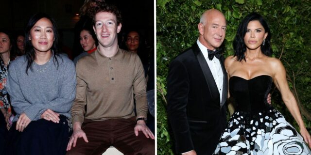 Por qué los multimillonarios tecnológicos como Zuckerberg y Bezos quieren ponerse de moda

 | Entertainment,Tech,mark-zuckerberg,fashion,billionaires,jeff-bezos,priscilla-chan,lauren-sanchez,prada,analysis