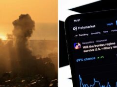 Periodista israelí afirma que usuarios de Polymarket lo amenazaron
| Military & Defense,Finance,polymarket,prediction-markets,israel,iran,crime Periodista israelí afirma que usuarios de Polymarket lo amenazaron
| Military & Defense,Finance,polymarket,prediction-markets,israel,iran,crime