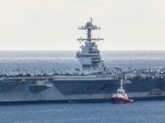 El portaaviones Ford de la Armada estadounidense está en puerto y fuera de la lucha contra Irán
| Military & Defense,us-navy-ships,aircraft-carrier,us-iran-conflict,warfare-big-bet El portaaviones Ford de la Armada estadounidense está en puerto y fuera de la lucha contra Irán
| Military & Defense,us-navy-ships,aircraft-carrier,us-iran-conflict,warfare-big-bet
