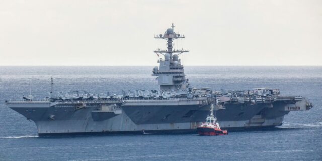 El portaaviones Ford de la Armada estadounidense está en puerto y fuera de la lucha contra Irán

 | Military & Defense,us-navy-ships,aircraft-carrier,us-iran-conflict,warfare-big-bet