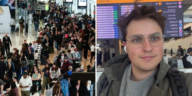 Vuelos perdidos y colas interminables: una vista desde el aeropuerto LaGuardia

 | Travel,Economy,tsa,laguardia-airport,government-shutdown,discourse-explainer,discourse-newsroom,airports,travel,flying