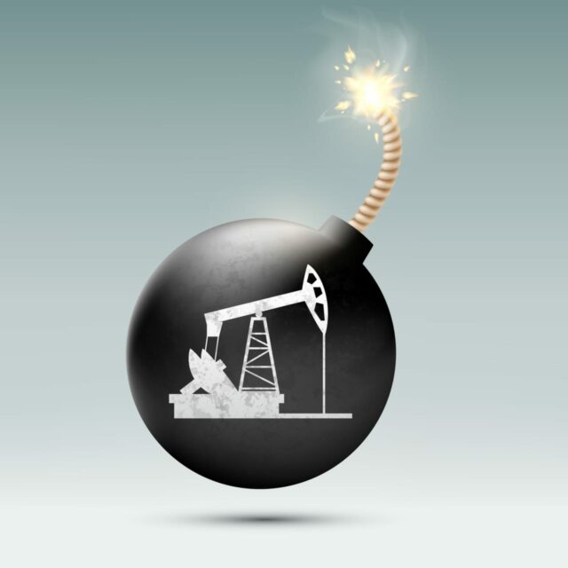 Este mapa muestra una bomba de tiempo de petróleo crudo Este mapa muestra una bomba de tiempo de petróleo crudo que afectó gran parte del suministro mundial de petróleo en abril.
|