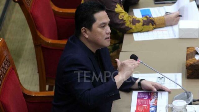 Erick Thohir informa sobre la actuación del Ministerio de Juventud y Deportes durante su encuentro con Teddy

 | 