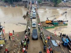 70 por ciento del puente completado, la sinergia TNI-Polri es clave para restablecer la conectividad
| 70 por ciento del puente completado, la sinergia TNI-Polri es clave para restablecer la conectividad
|