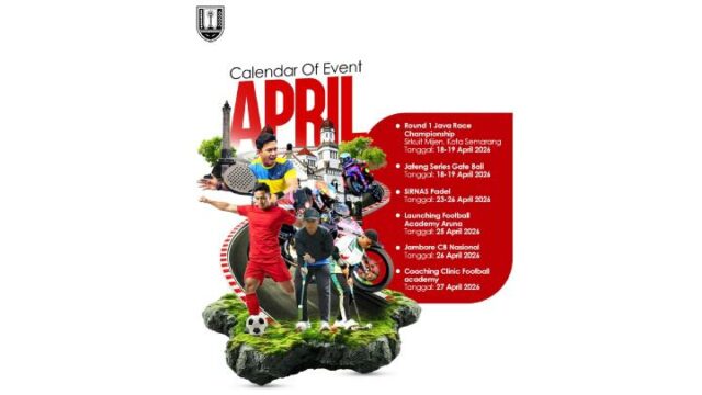 Semarang albergará un evento deportivo nacional en abril de 2026

 | 