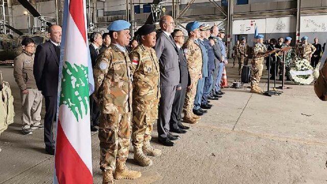 Tres TNI en el Líbano heridos en una explosión en una instalación de la ONU

 | 