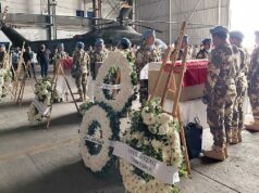 Kasad encabezará la ceremonia fúnebre de los cuerpos de 3 TNI
| Kasad encabezará la ceremonia fúnebre de los cuerpos de 3 TNI
|