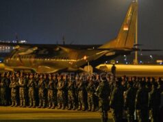 Presidente de la RPD: Evaluación del despliegue del TNI en zonas de conflicto
| Presidente de la RPD: Evaluación del despliegue del TNI en zonas de conflicto
|