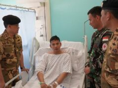 El comandante del PMPP visita a las víctimas de los soldados heridos del TNI en el Líbano
| El comandante del PMPP visita a las víctimas de los soldados heridos del TNI en el Líbano
|