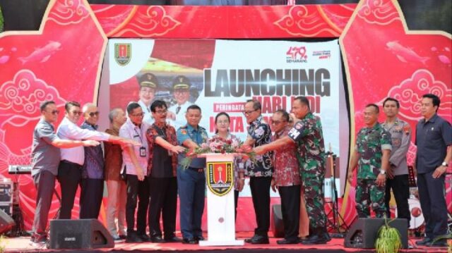 La conmemoración del 479.º aniversario de la ciudad de Semarang se centra en el servicio comunitario

 | 