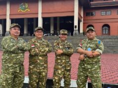 Los presidentes del DPRD de toda Indonesia asisten a un retiro en Akmil Magelang, dando impulso para fortalecer la comunicación
| Los presidentes del DPRD de toda Indonesia asisten a un retiro en Akmil Magelang, dando impulso para fortalecer la comunicación
|