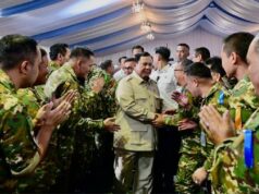 Prabowo destaca las diferencias partidistas y étnicas en la retirada del DPRD
| Prabowo destaca las diferencias partidistas y étnicas en la retirada del DPRD
|