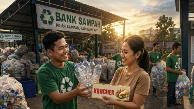 479.º aniversario de la ciudad de Semarang: el gobierno municipal lanza un programa de intercambio de botellas de plástico para Lumpia

 | 