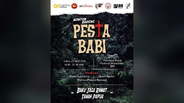 Razones por las que se canceló la película Pig Party en Yogyakarta

 | 