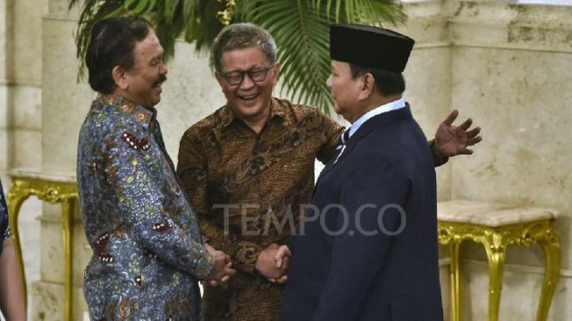 Datos sobre la reorganización del gabinete de Prabowo, volumen V

 | 