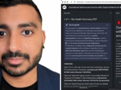 Creé una herramienta de inteligencia artificial para gestionar el tratamiento del cáncer en etapa 4 de mamá
| Health,AI,cancer,health,health-care,doctor,vibe-coding,contributor-2026 Creé una herramienta de inteligencia artificial para gestionar el tratamiento del cáncer en etapa 4 de mamá
| Health,AI,cancer,health,health-care,doctor,vibe-coding,contributor-2026