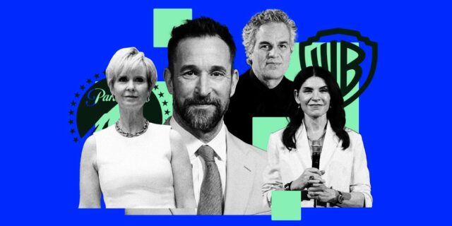 Las estrellas de Hollywood se pronuncian en contra del acuerdo entre Paramount y WBD en una carta abierta

 | Media,limited-synd,media,hollywood,paramount,paramount-skydance,wbd,warner-bros,warner-bros-discovery,tyler-le,bi-illustration