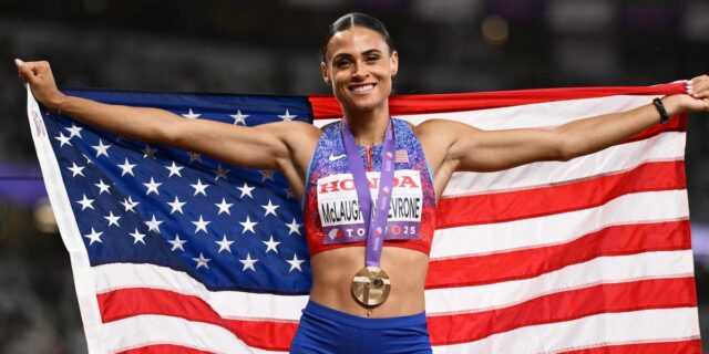 Sydney McLaughlin hace ejercicio durante el embarazo

 | Health,health,sydney-mclaughlin,olympian,olympic-athletes,olympics,pregnant,pregnancy,new-this-week-video,supercut,video-format-supercut
