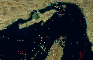 MarineTraffic muestra la actividad de los barcos en el Estrecho de Ormuz tras el acuerdo de alto el fuego entre Israel y Líbano
| Politics,Transportation,new-this-week-video,supercut,video-format-supercut,strait-of-hormuz,vessels,satellite MarineTraffic muestra la actividad de los barcos en el Estrecho de Ormuz tras el acuerdo de alto el fuego entre Israel y Líbano
| Politics,Transportation,new-this-week-video,supercut,video-format-supercut,strait-of-hormuz,vessels,satellite