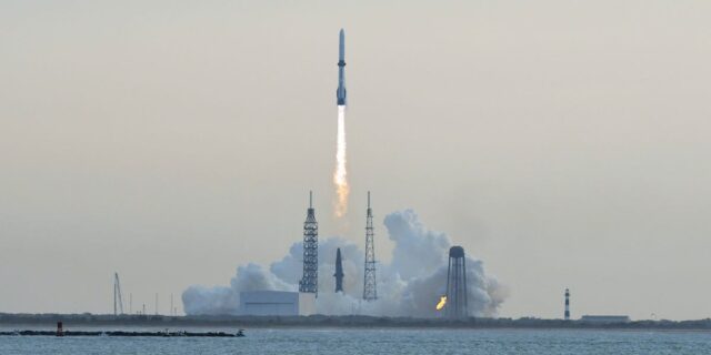 El lanzamiento del satélite comercial de Blue Origin no salió bien

 | Science,blue-origin,new-glenn