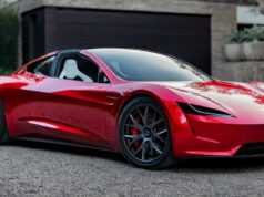 Elon Musk vuelve a impulsar el lanzamiento del Tesla Roadster después de años de retrasos
| Transportation,Tech,tesla-roadster,elon-musk Elon Musk vuelve a impulsar el lanzamiento del Tesla Roadster después de años de retrasos
| Transportation,Tech,tesla-roadster,elon-musk