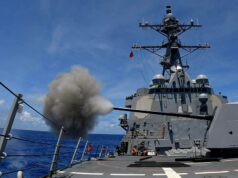 La Marina estadounidense ordenó derribar un barco iraní que colocaba minas en el Estrecho de Ormuz.
| Military & Defense,us-navy-ships,iran,mines La Marina estadounidense ordenó derribar un barco iraní que colocaba minas en el Estrecho de Ormuz.
| Military & Defense,us-navy-ships,iran,mines