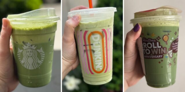 Reseña: Matcha Lattes helado de Dunkin', Starbucks y Tim Hortons

 | Food,food,taste-test,matcha,dunkin,starbucks,tim-hortons,coffee-chain,drinks