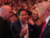 Dana White de UFC insta a Trump a revocar la ley de impuestos al juego
| Dana White de UFC insta a Trump a revocar la ley de impuestos al juego
|