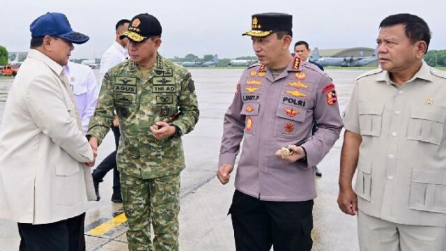 Prabowo añade equipamiento de defensa: las condiciones globales están llenas de incertidumbre

 | 