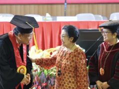 Megawati: Pancasila debe convertirse en el espíritu de la ley nacional
| Megawati: Pancasila debe convertirse en el espíritu de la ley nacional
|
