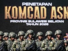 500 ASN en Sulawesi del Sur se convierten oficialmente en Komcad
| 500 ASN en Sulawesi del Sur se convierten oficialmente en Komcad
|
