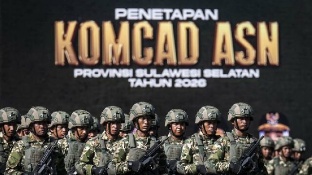500 ASN en Sulawesi del Sur se convierten oficialmente en Komcad

 | 