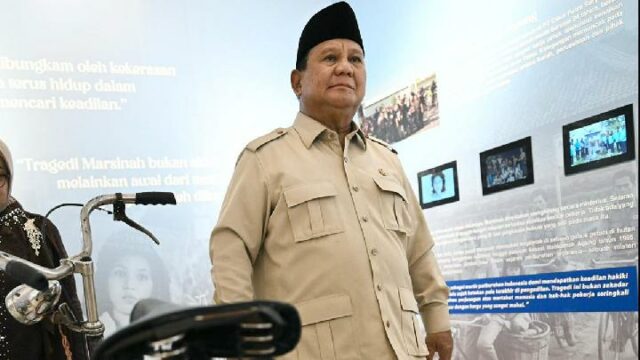 Prabowo: el asesinato de Marsinah realmente no era necesario

 | 