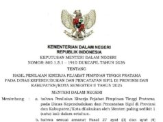 Tras recibir una calificación excelente, el subjefe de gabinete continúa mejorando los servicios en la oficina de Pekanbaru Dukcapil
| Tras recibir una calificación excelente, el subjefe de gabinete continúa mejorando los servicios en la oficina de Pekanbaru Dukcapil
|