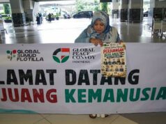 Todos los ciudadanos indonesios secuestrados por Israel llegan a Indonesia
| Todos los ciudadanos indonesios secuestrados por Israel llegan a Indonesia
|