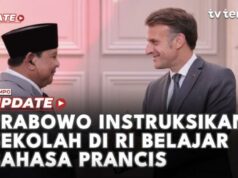 Ministerio de Educación Básica revisa las indicaciones de Prabowo sobre el francés
| Ministerio de Educación Básica revisa las indicaciones de Prabowo sobre el francés
|