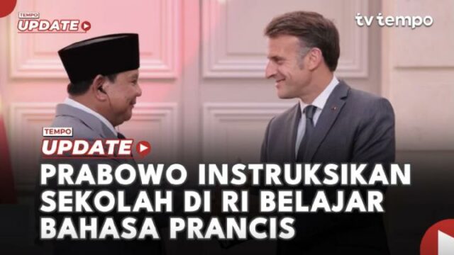 Ministerio de Educación Básica revisa las indicaciones de Prabowo sobre el francés

 | 