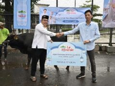 Le Minerale distribuye animales para el sacrificio en la mezquita Istiqlal con motivo del Eid al-Adha 2026
| Le Minerale distribuye animales para el sacrificio en la mezquita Istiqlal con motivo del Eid al-Adha 2026
|