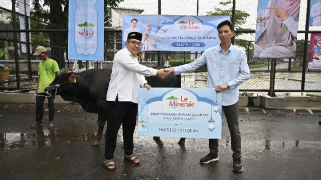 Le Minerale distribuye animales para el sacrificio en la mezquita Istiqlal con motivo del Eid al-Adha 2026

 | 