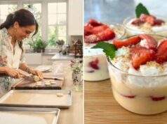 Hice la receta de pudín de plátano y crema batida de Meghan Markle
| Food,Entertainment,meghan-markle,desserts,cooking,mothers-day Hice la receta de pudín de plátano y crema batida de Meghan Markle
| Food,Entertainment,meghan-markle,desserts,cooking,mothers-day